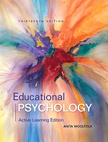 Beispielbild fr Educational Psychology Active Learning Edition zum Verkauf von TextbookRush