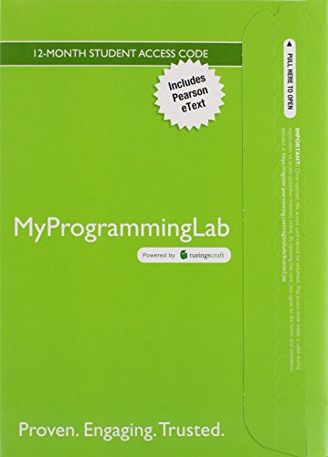 9780134254012: Absolute Java Myprogramminglab With Pearson Etext Access Card