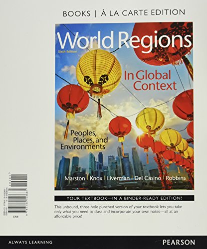 Beispielbild fr World Regions in Global Context: Peoples, Places, and Environments, Books a la Carte Plus Mastering Geography with Pearson eText -- Access Card Package (6th Edition) zum Verkauf von Campus Bookstore