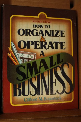 9780134256467: How to Organize and Operate a Small Business