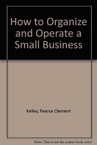 9780134257037: How to Organize and Operate a Small Business