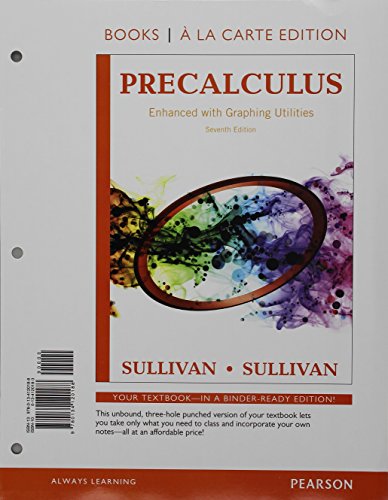 Stock image for Precalculus Enhanced with Graphing Utilities, Books a la Carte Edition Plus NEW MyLab Math -- 24-Month Access Card Package for sale by Textbooks_Source