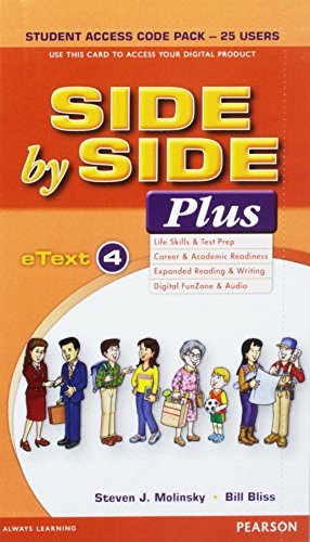 9780134270050: Side By Side Plus 4 - eText Student Access Code Pack - 25 users