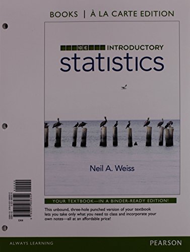 

Introductory Statistics, Books a la Carte Plus NEW MyLab Statistics with Pearson eText -- Access Card Package