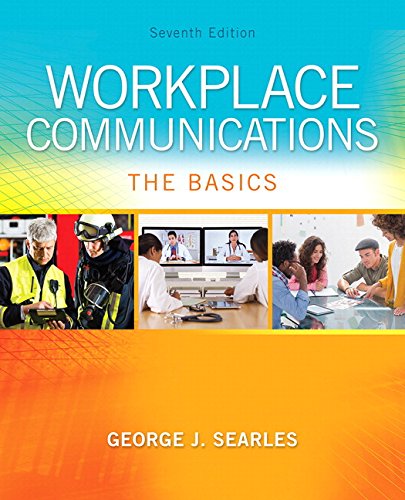 9780134271903: Workplace Communications: The Basics