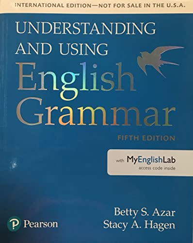 Immagine dell'editore per Understanding and Using English Grammar, SB with MyLab English - International Edition venduto da Studibuch