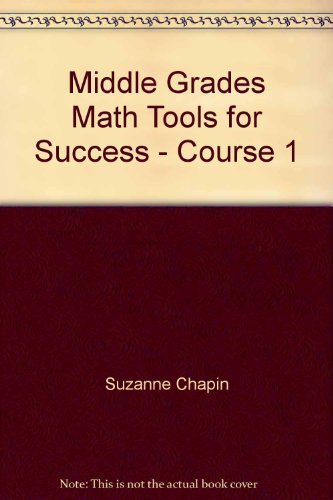 Stock image for Prentice Hall Middle Grades Math: Tools for Success Course 1 for sale by The Book Cellar, LLC