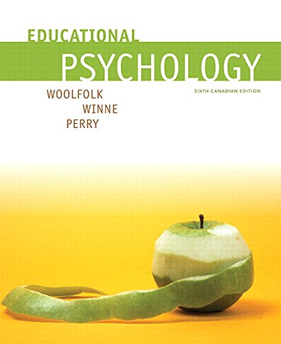9780134283609: Educational Psychology, Sixth Canadian Edition (6th Edition) by Anita Woolfolk (August 17,2015)