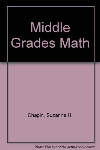 Imagen de archivo de Middle Grades Math a la venta por The Maryland Book Bank
