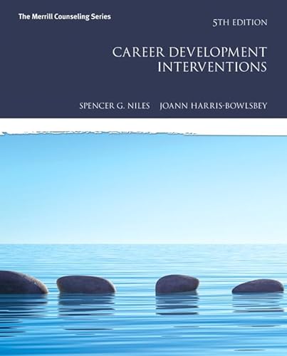 Stock image for Career Development Interventions (Merrill Couseling) for sale by HPB-Red
