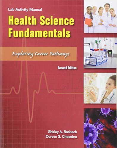 Stock image for Lab Manual Health Science Fundamentals for sale by GoldenWavesOfBooks