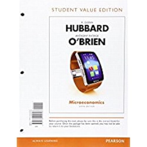 Imagen de archivo de Microeconomics, Student Value Edition Plus MyLab Economics with Pearson eText -- Access Card Package a la venta por BooksRun