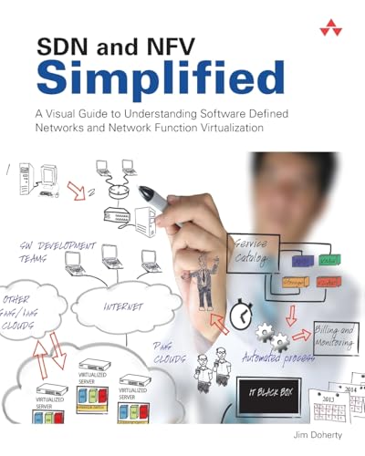 Stock image for SDN and NFV Simplified: A Visual Guide to Understanding Software Defined Networks and Network Function Virtualization for sale by HPB-Red