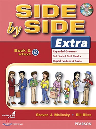 9780134306711: Side by Side Extra 2 Book & eText with CD