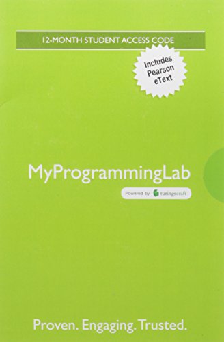 9780134324715: Myprogramminglab With Pearson Etext Standalone Access Card for Building Java Programs: A Back to Basics Approach