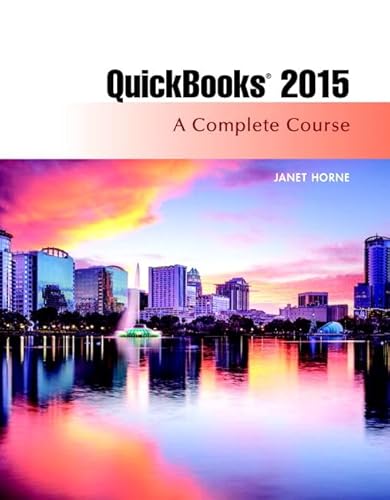 9780134325903: Quickbooks 2015: A Complete Course