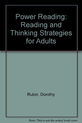 Power Reading: Reading and Thinking Strategies for Adults (9780134328324) by [???]