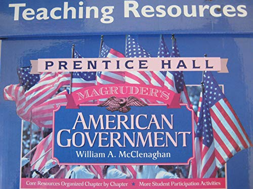 Imagen de archivo de Set of 21 Teacing Resource Books Prentice Hall Magruder's American Government a la venta por Nationwide_Text