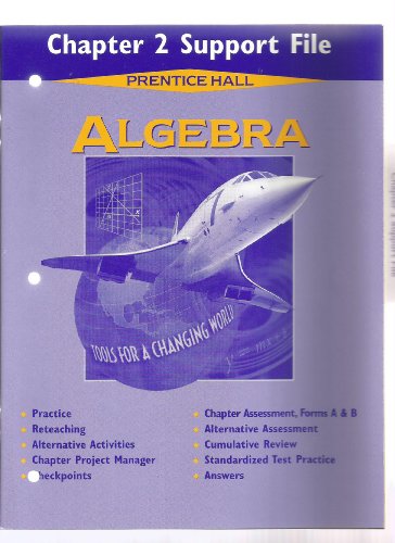 Algebra Chapter 2 Support File ISBN 9780134333243 0134333241 (9780134333243) by Unknown Author