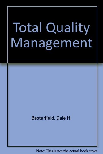 9780134338064: Total Quality Management