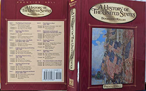 A History of the United States (9780134355887) by Boorstin, Daniel J.; Kelley, Brooks Mather