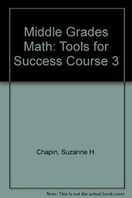 9780134357072: Middle Grades Math: Tools for Success Course 3