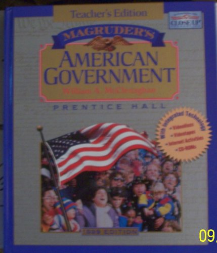 Imagen de archivo de Magruder's American Government Teacher's Edition a la venta por ThriftBooks-Atlanta