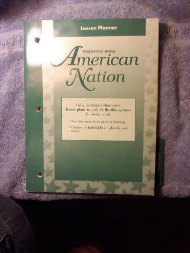 Stock image for Lesson Planner (The American Nation) for sale by HPB-Red