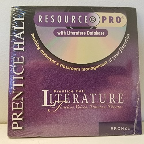 Beispielbild fr Prentice Hall Literature Resource Pro with Literature Database zum Verkauf von Booksavers of MD