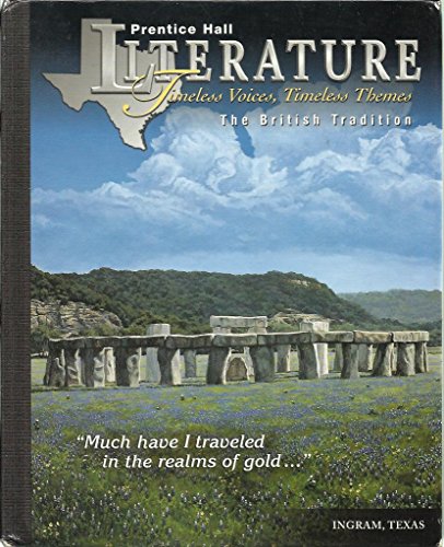 Imagen de archivo de Prentice Hall Literature: The British Tradition a la venta por Top Notch Books