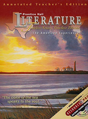 Beispielbild fr Timeless Voices, Timeless Themes (Literature, The American Experience) ; 9780134364230 ; 0134364236 zum Verkauf von APlus Textbooks