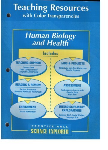 Stock image for Science Explorer Human Biology and Health: Teaching Resources with Color Transparencies for sale by Sharehousegoods