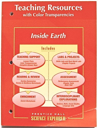 Stock image for Science Explorer Inside Earth Teaching Resources with Color Transparencies for sale by Byrd Books