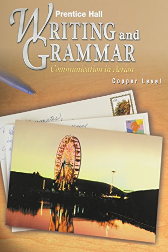 Imagen de archivo de Writing and Grammar, Grade 9 : Communication in Action a la venta por Better World Books