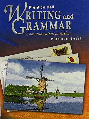 Imagen de archivo de Writing and Grammar, Grade 9 : Communication in Action a la venta por Better World Books