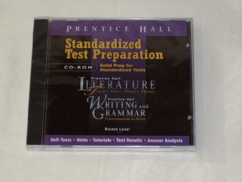Stock image for PRENTICE HALL LITERATURE AND PRENTICE HALL WRITING AND GRAMMAR BRONZE LEVEL, STANDARDIZED TEST PREPARATION CD ROM for sale by mixedbag