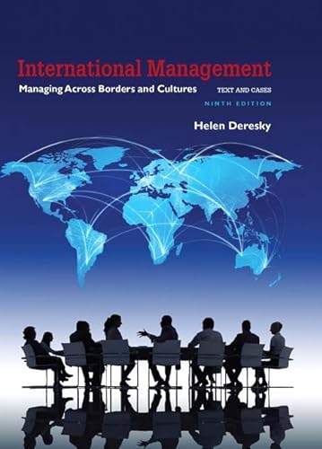 Stock image for International Management: Managing Across Borders and Cultures, Text and Cases for sale by BooksRun