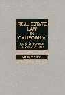 Stock image for Real Estate Law in California for sale by Books Puddle