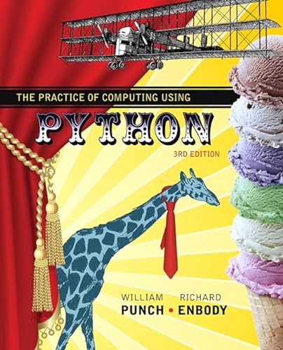 Stock image for Practice of Computing Using Python, The for sale by BooksRun