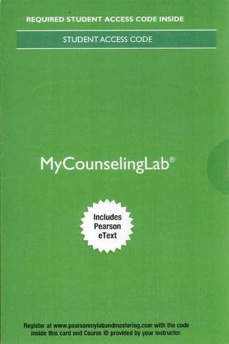 Beispielbild fr Orientation to the Counseling Profession: Advocacy, Ethics, and Essential Professional Foundations -- MyLab Counseling with Pearson eText Access Code zum Verkauf von BooksRun