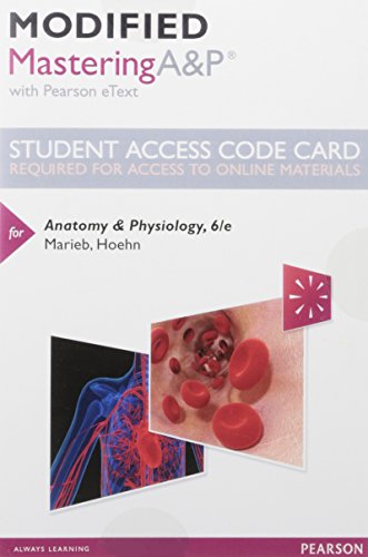Beispielbild fr Modified Mastering A&P with Pearson eText -- Standalone Access Card -- for Anatomy & Physiology (6th Edition) zum Verkauf von A Team Books