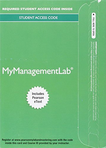 Beispielbild fr MyLab Management with Pearson eText -- Access Card -- for International Business: The New Realities (My Management Lab) zum Verkauf von BooksRun