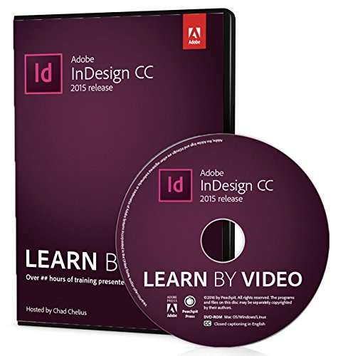 Beispielbild fr Adobe Indesign Cc Learn by Video - 2015 Release zum Verkauf von Revaluation Books