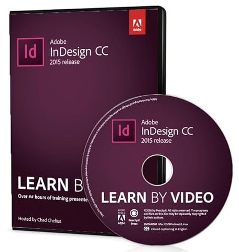 Stock image for Adobe Indesign Cc Learn by Video - 2015 Release for sale by Revaluation Books