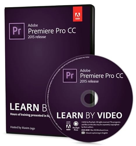 9780134397832: Adobe Premiere Pro CC Learn by Video 2015 Release