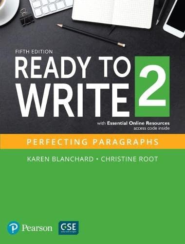 Imagen de archivo de Ready to Write 2 with Essential Online Resources a la venta por HPB-Red