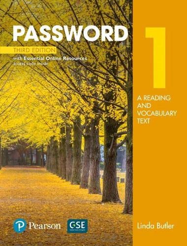 Beispielbild fr Password 1 with Essential Online Resources (3rd Edition) zum Verkauf von BooksRun