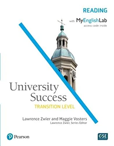Stock image for University Success Reading, Transition Level, with Myenglishlab [With Access Code] for sale by ThriftBooks-Atlanta
