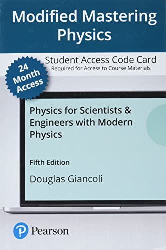 Stock image for Modified Mastering Physics with Pearson eText -- Standalone Access Card -- for Physics for Scientists And Engineers with Modern Physics for sale by jasonybooks