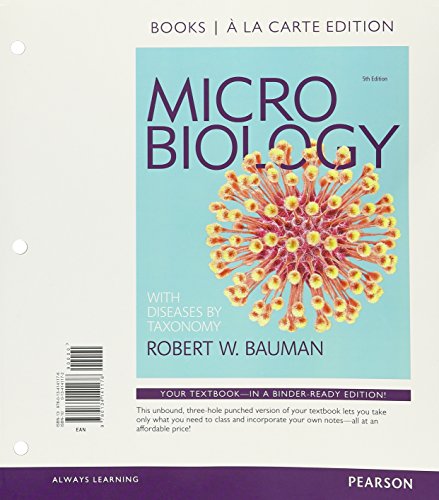 9780134402789: Microbiology With Diseases by Taxonomy